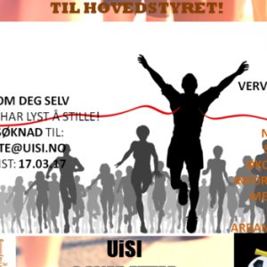UiSI Søker Etter DEG!
