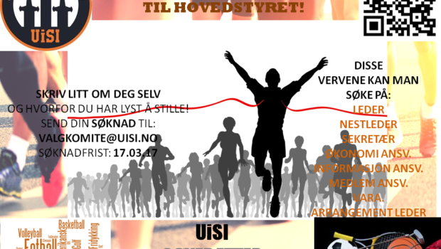 UiSI Søker Etter DEG!