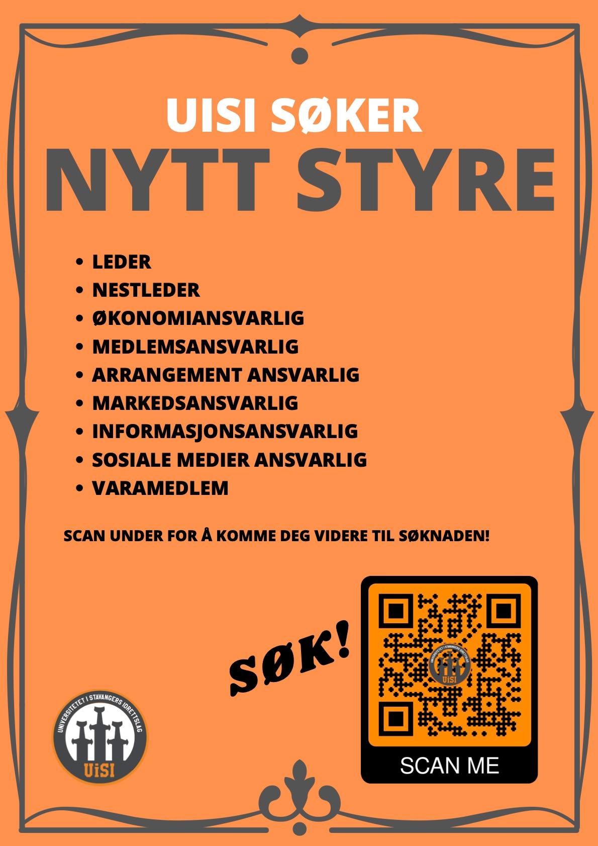 UiSI Søker Nytt Styre !
